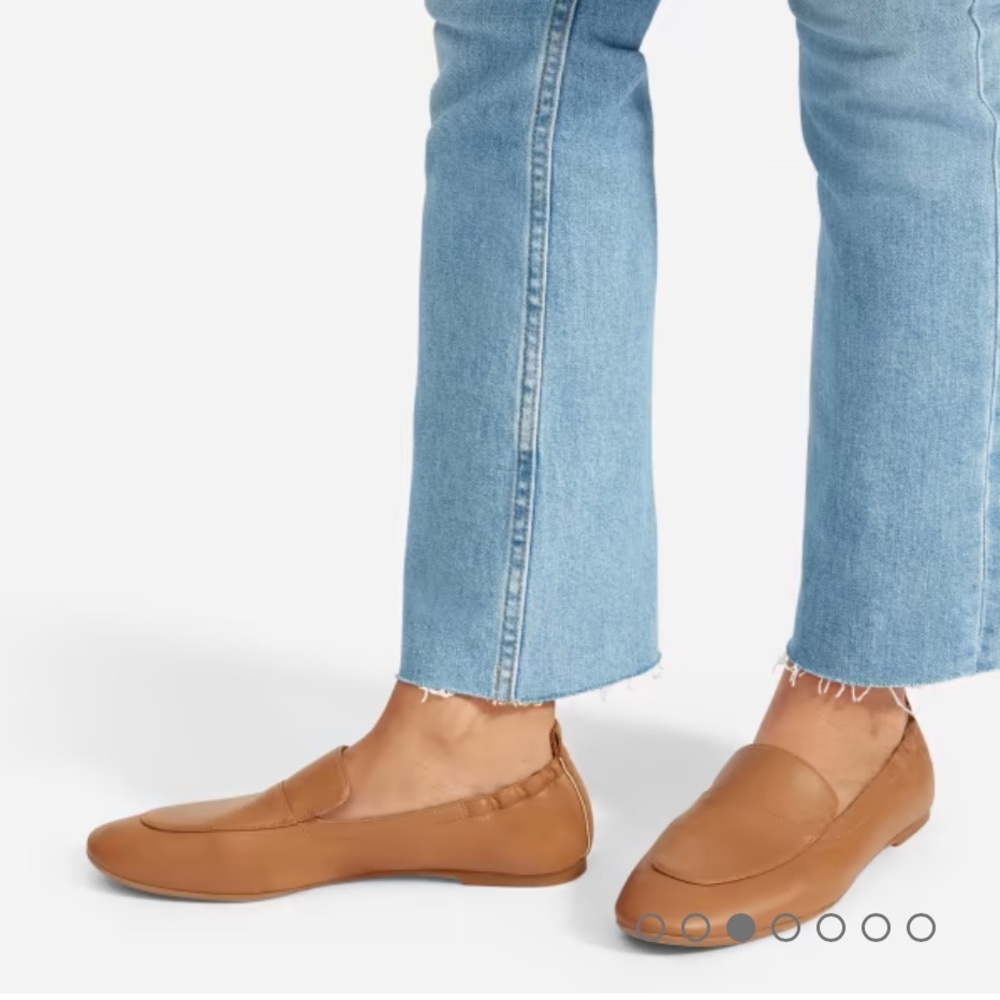 Everlane The Day Loafer Carmel 6.5